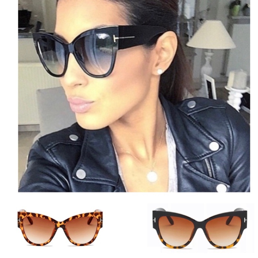 🍋2/$30 New Tom Ford Inspired Cat Eye Sunglasses